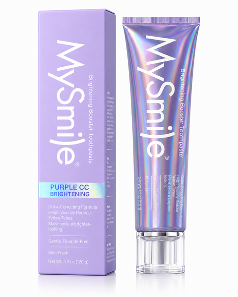 Purple Whitening Hydroxyapatite Toothpaste for Sensitive Teeth