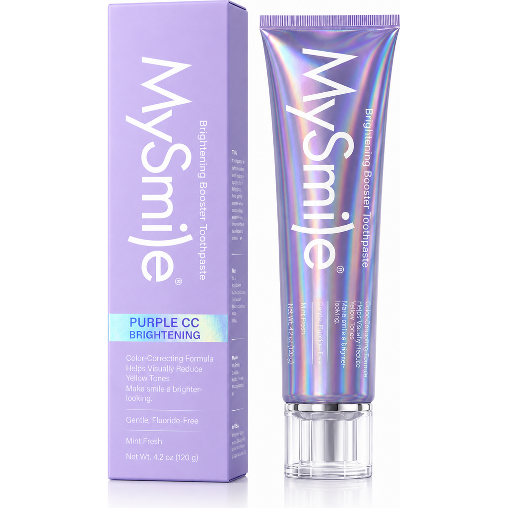 Mysmile Purple Whitening Hydroxyapatite Toothpaste For Sensitive Teeth