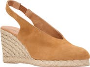 André Assous Pamala Espadrille Slingback Platform Wedge Pump