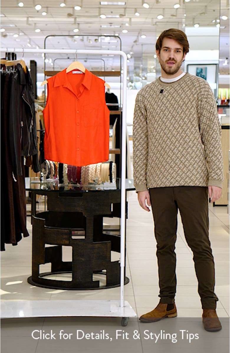 Sleeveless Button-Up Shirt, sales video thumbnail