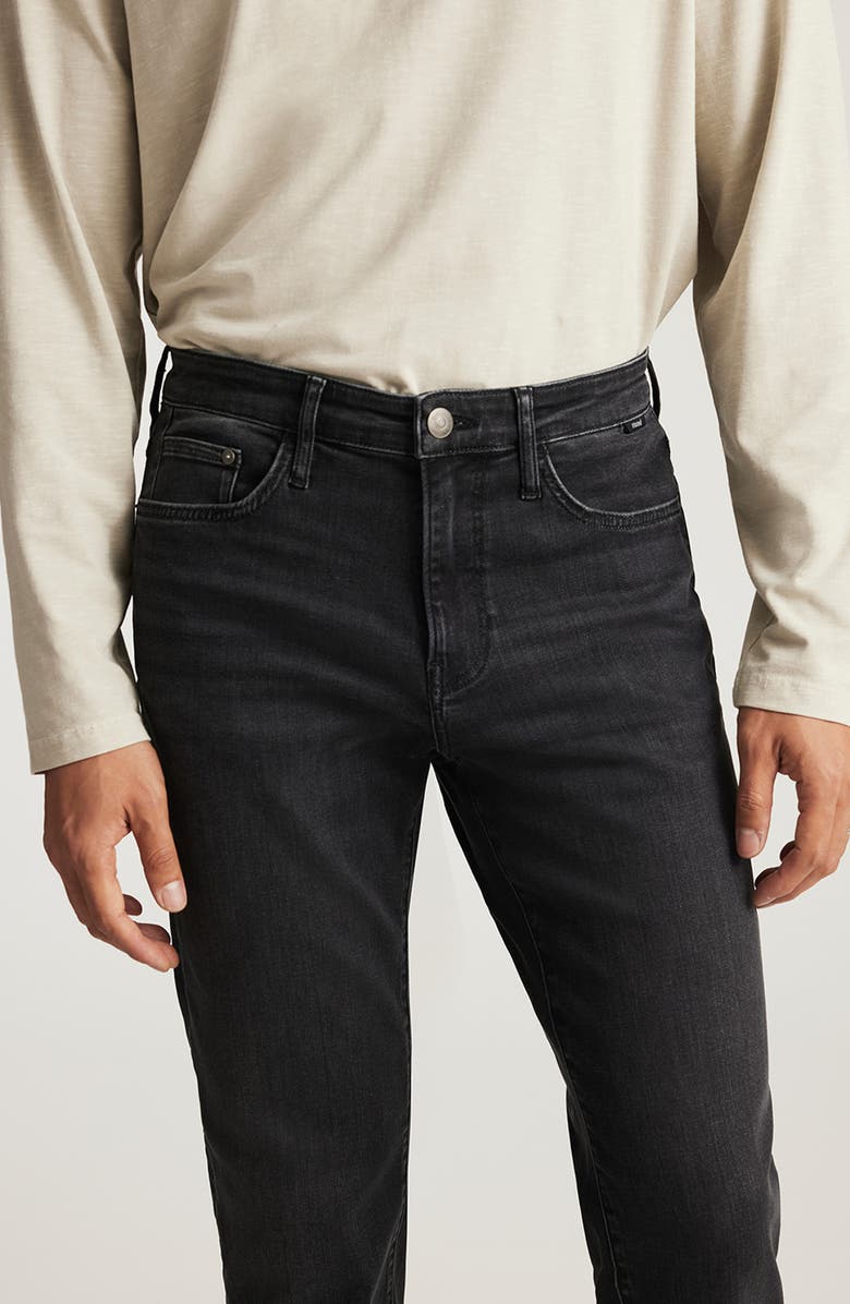 Mavi Jeans Steve Athletic Fit Jeans, Alternate, color, Dark Smoke Supermove