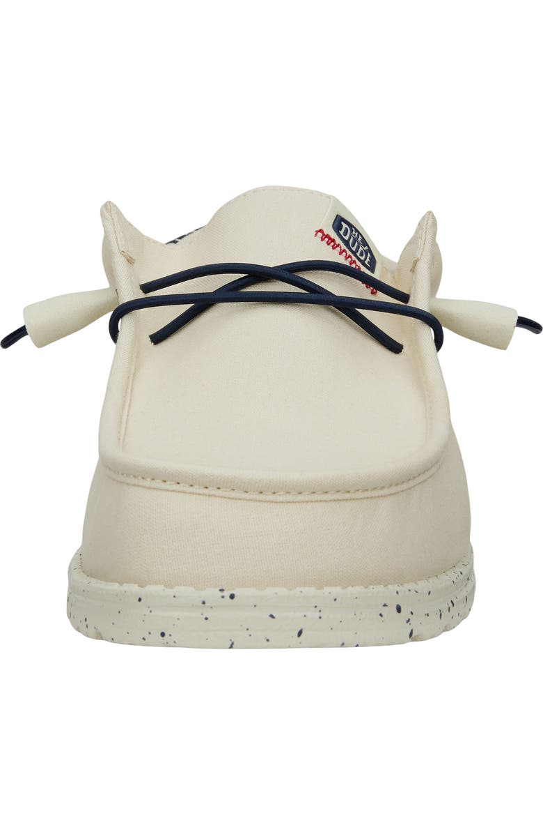Hey Dude Wally Americana Slip-On, Alternate, color, Off White