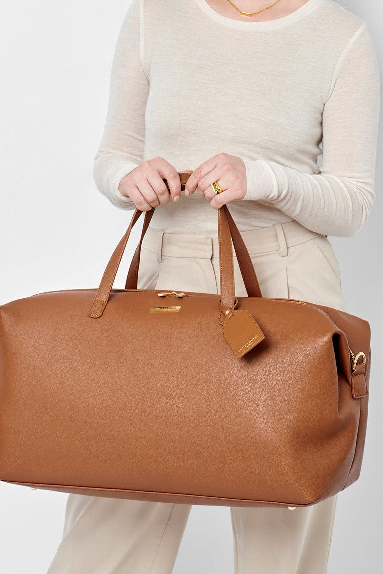 Weekender Carryall Bag, Alternate, color, Cognac