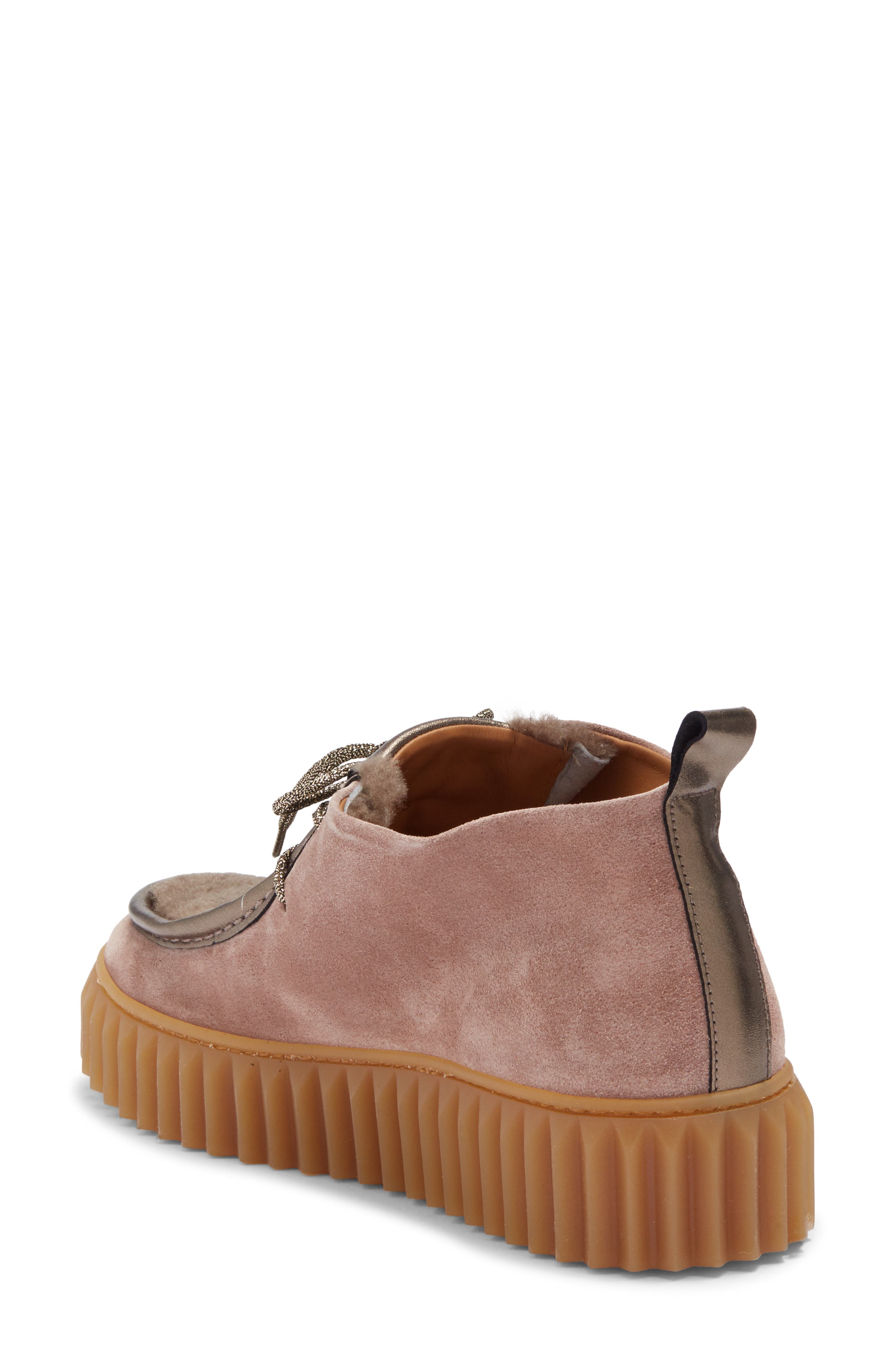 Voile Blanche Penelope Platform Suede Sneaker, Alternate, color, 