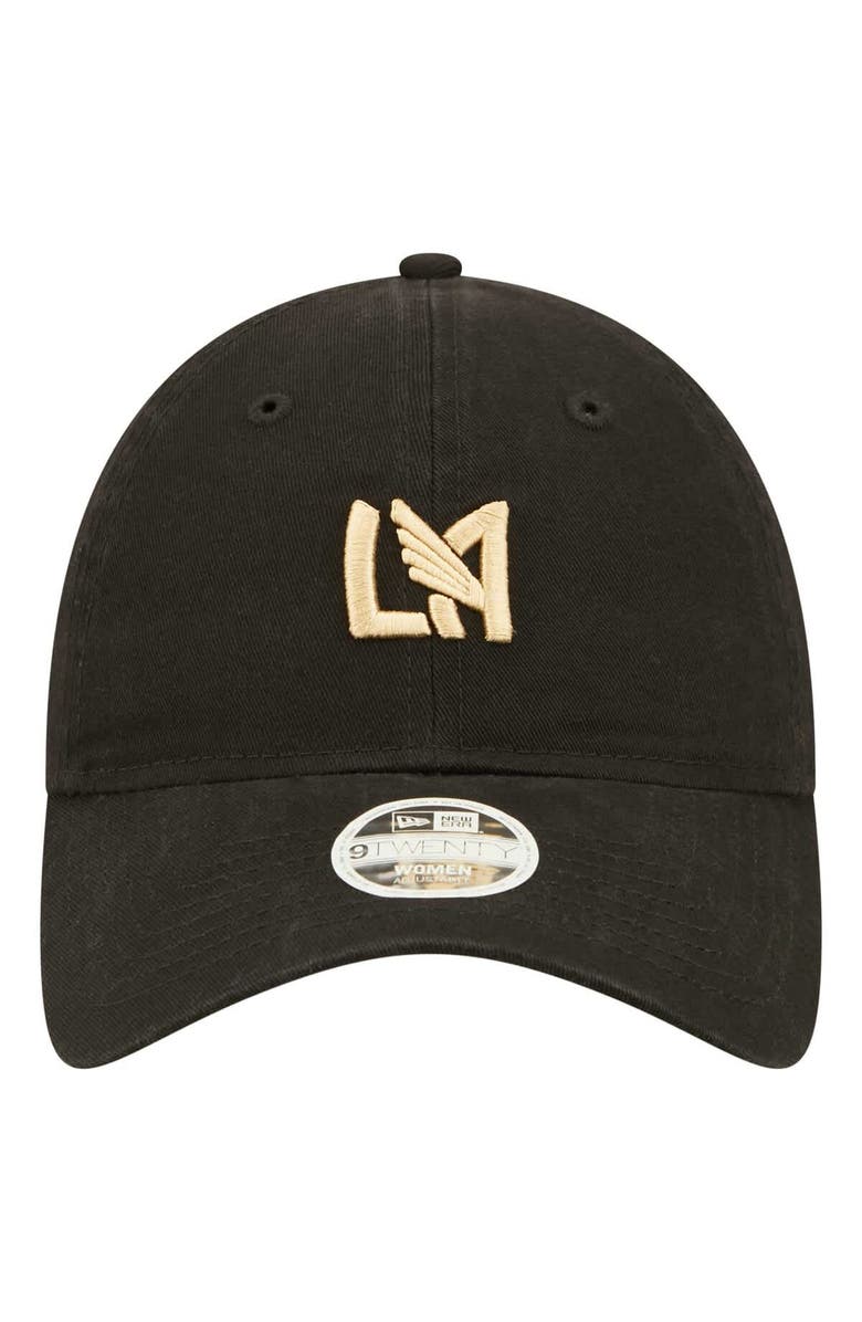 New Era Women's New Era Black LAFC Icon 9TWENTY Adjustable Hat, Alternate, color,