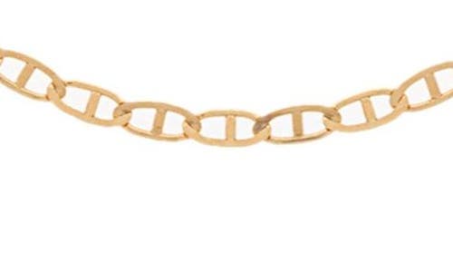 Best Silver Flat Mariner Chain Necklace In Gold