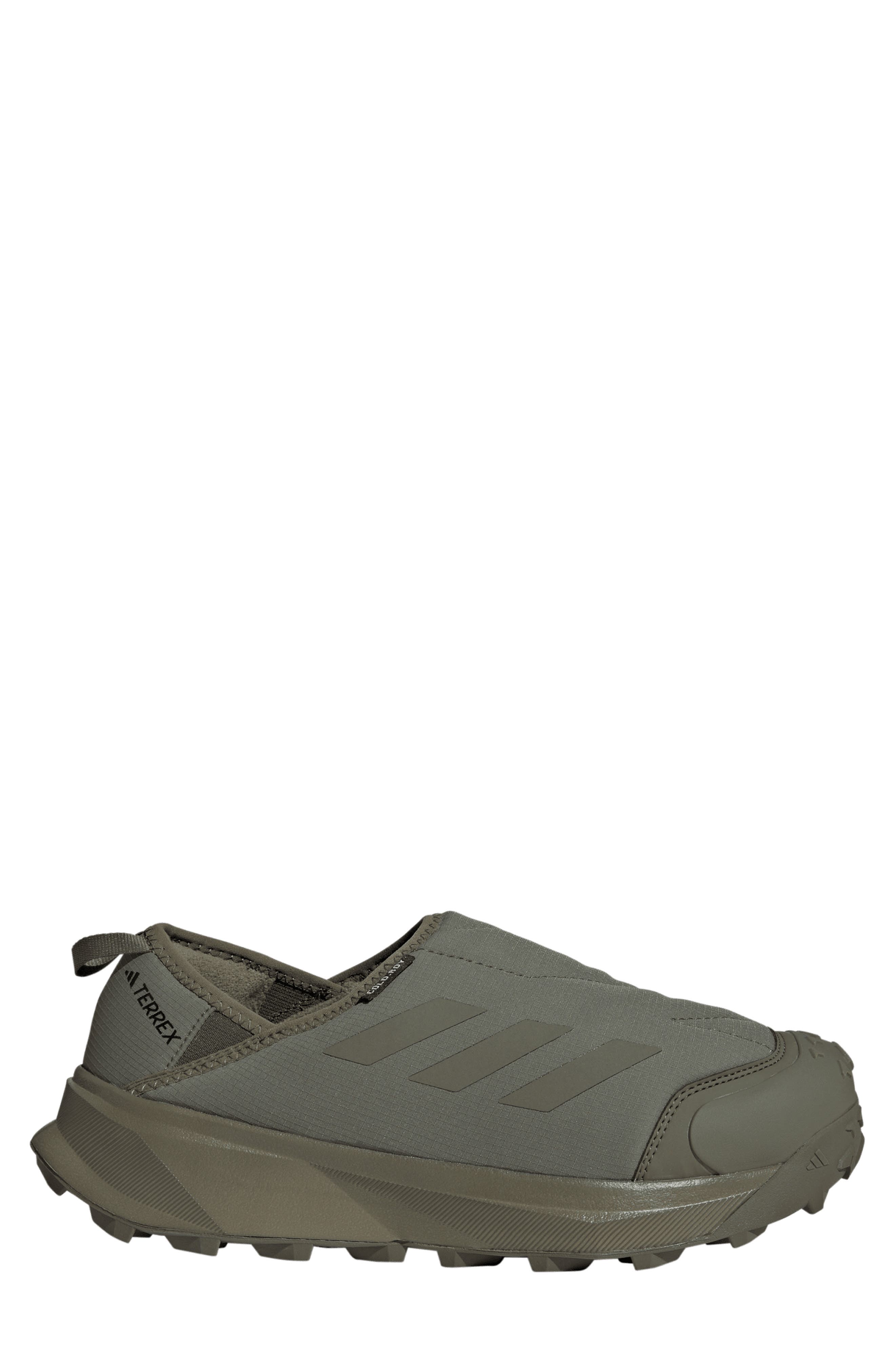 Gender Inclusive Terrex Winter COLD.RDY Slip-On Hiking Shoe, Alternate, color, STRATA/ STRATA/ ORBIT GREEN