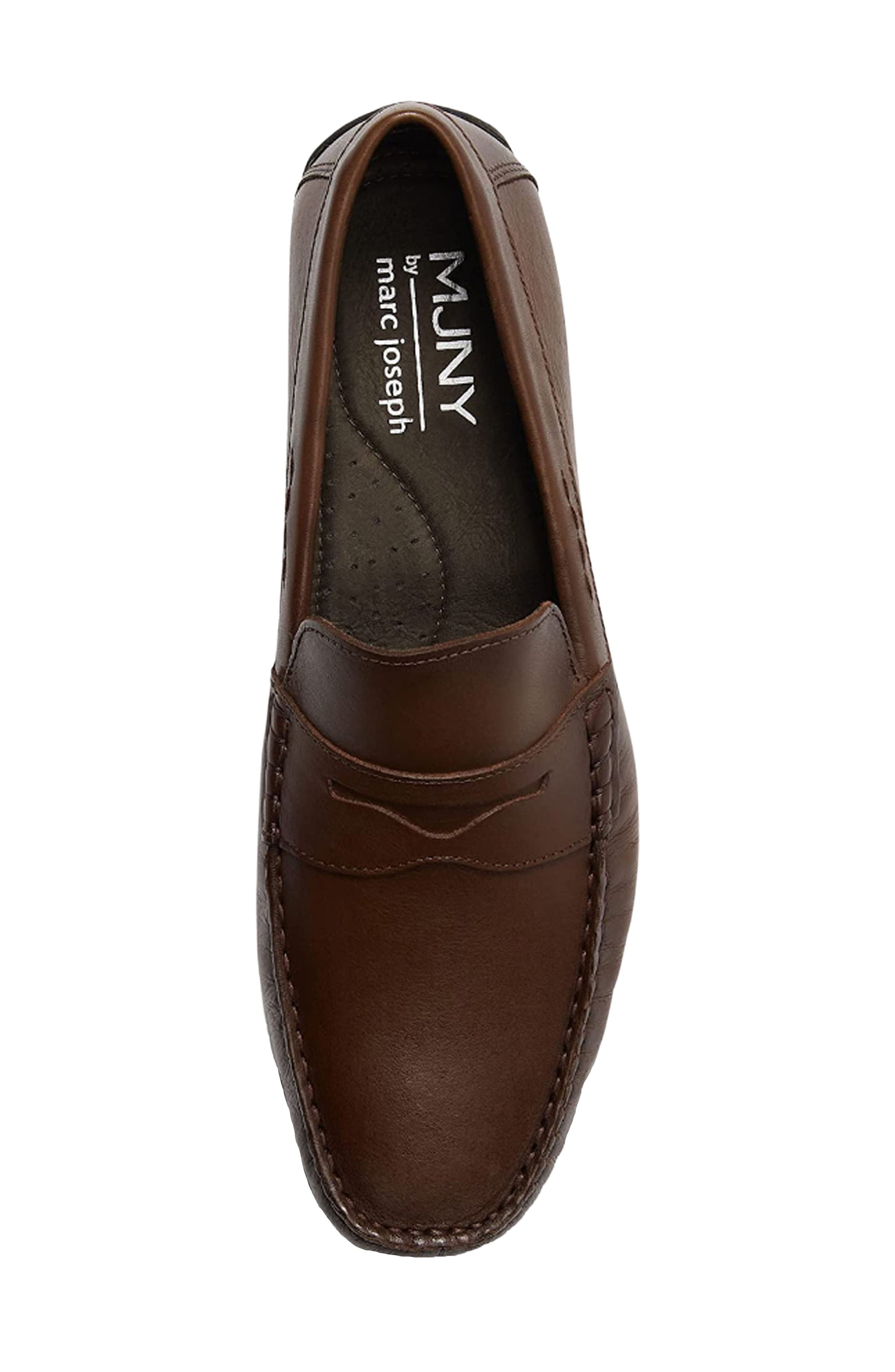 Marc Joseph New York Nebraska Penny Loafer, Alternate, color, Brown Napa