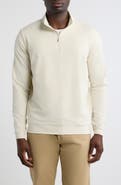 Peter Millar Perth Stripe Quarter Zip Performance Pullover