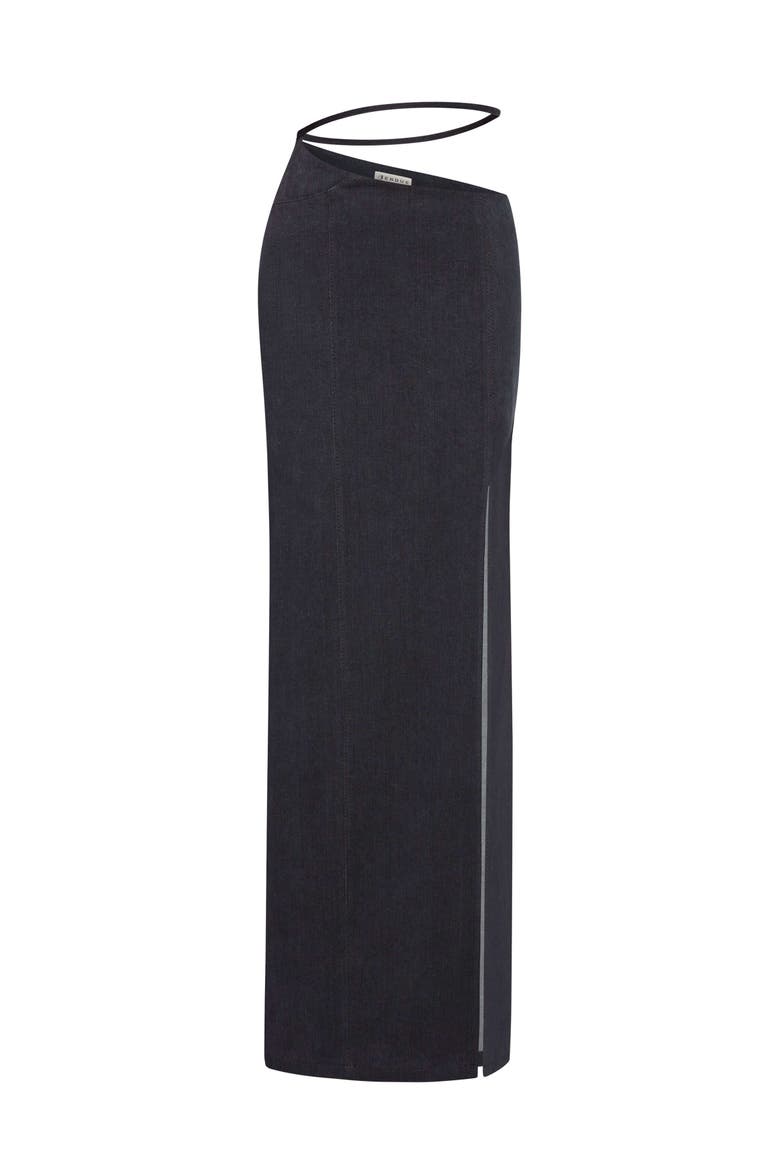 Dreams Denim Skirt, Alternate, color, Navy