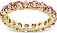 Sterling Forever Gracie Cubic Zirconia Eternity Ring