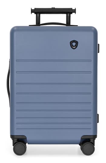 Traveler's Choice Travelers Choice Castle Valley 21-inch Carry-on Luggage In Blue