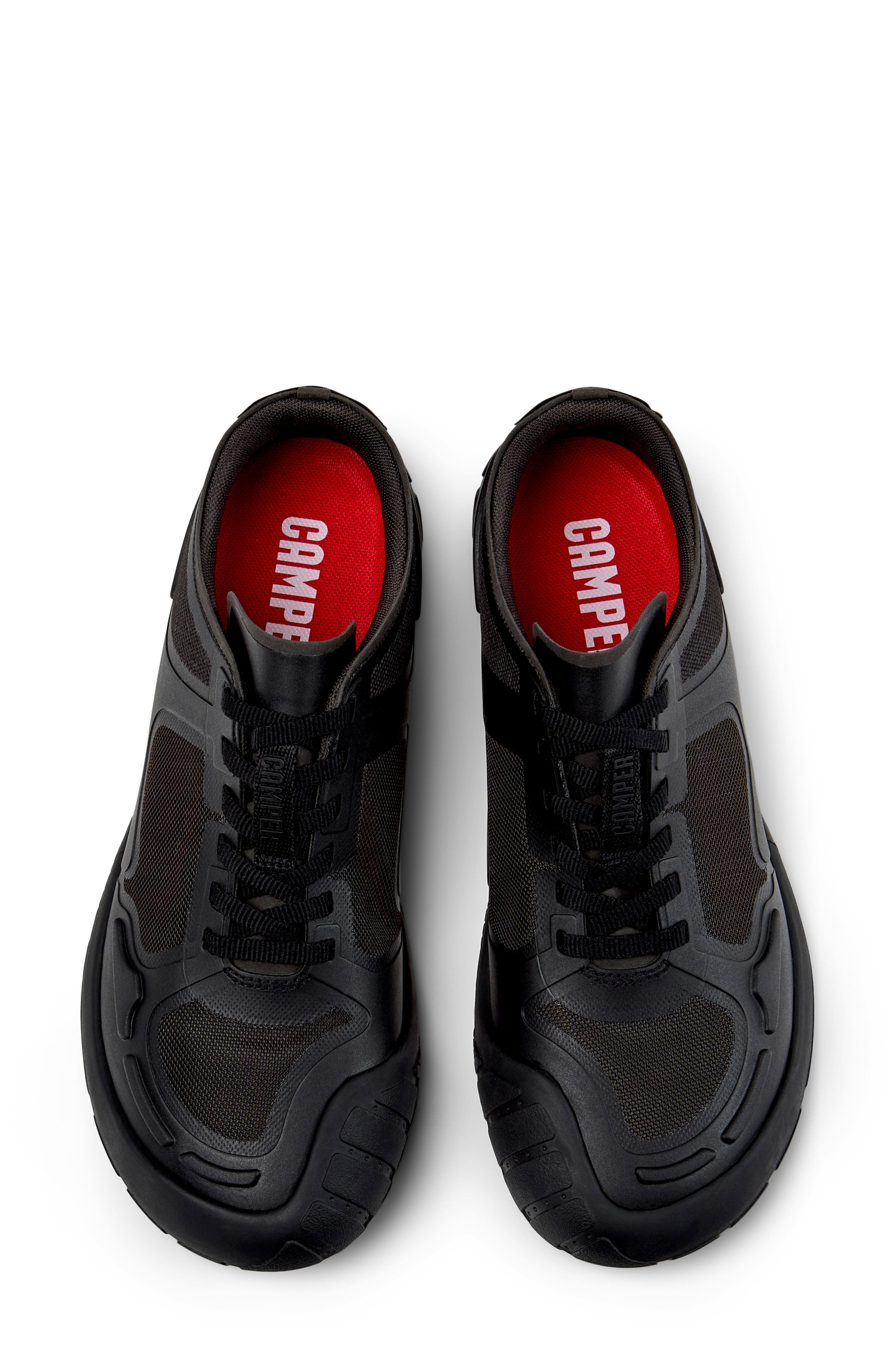 Path Sneaker, Alternate, color, BLACK