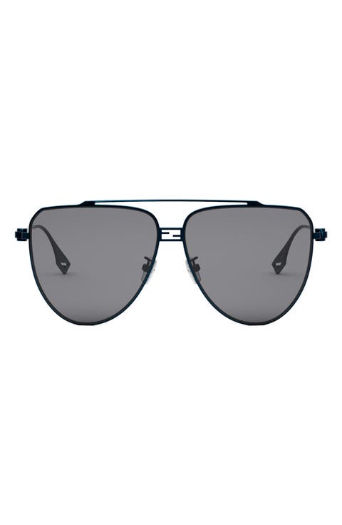 'Fendi Baguette 59mm Pilot Sunglasses