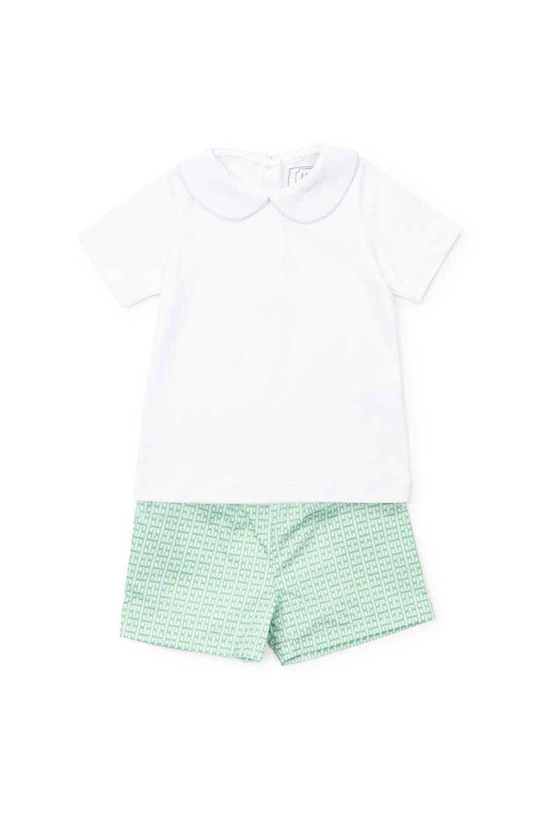 Field Boys' Woven Short Set, Main, color, Garden Trellis