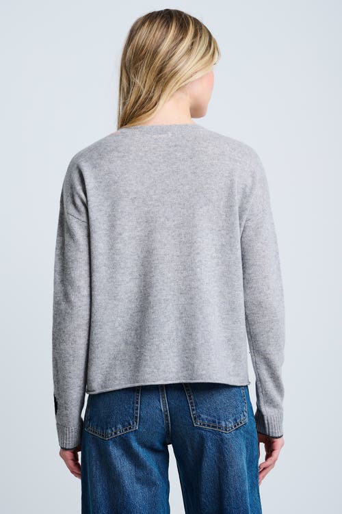Lisa Todd Hot For Dots Sweater In Gray