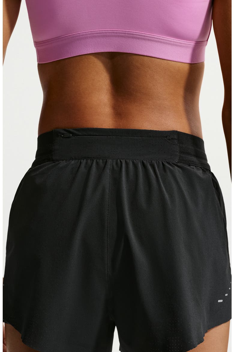 Swift Breathe Performance Shorts, Alternate, color, BLACK/ BLACK/ WHITE