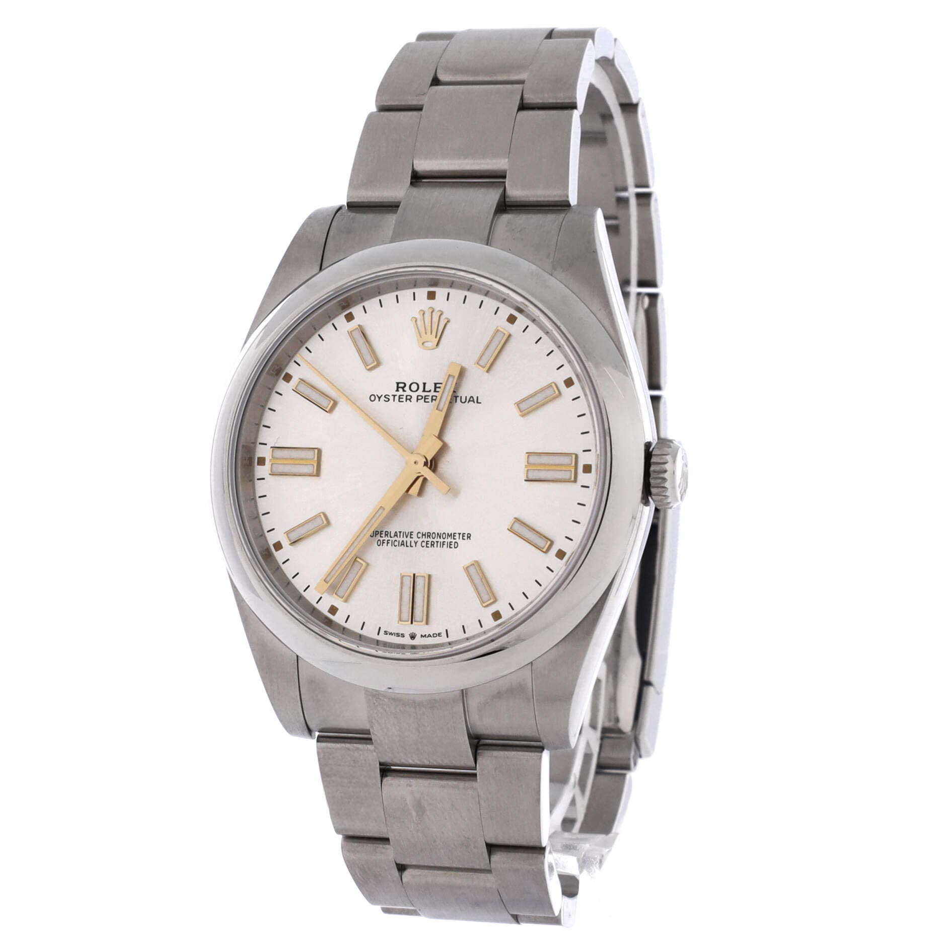Oyster Perpetual Automatic Watch Stainless Steel 41, Alternate, color, Metallic Silver