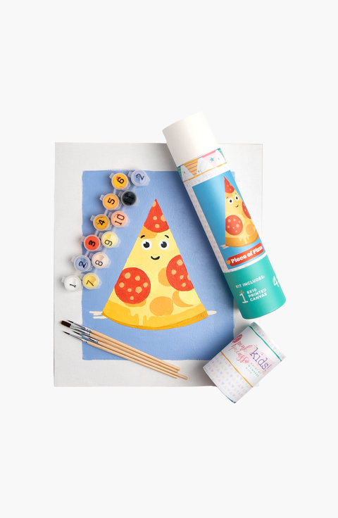 Piece of Pizza Paint by Numbers Kit