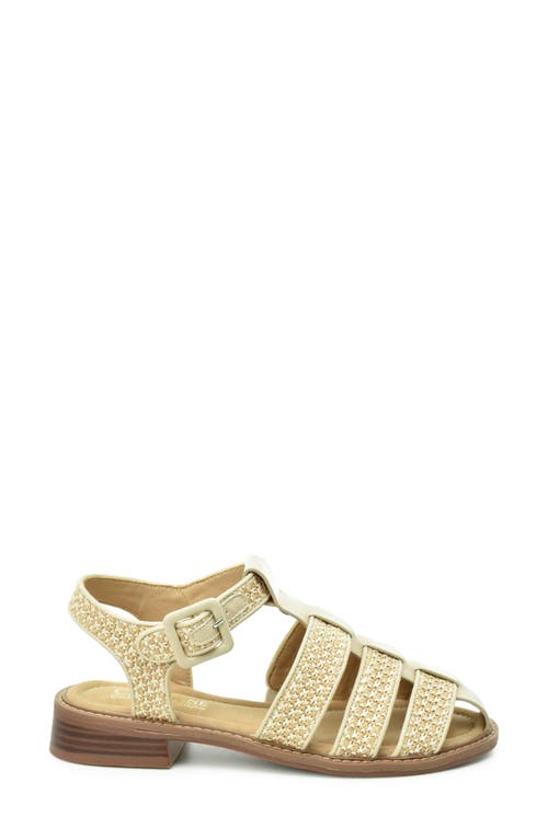 Catherine Catherine Malandrino Fisherman Sandal In Raffia