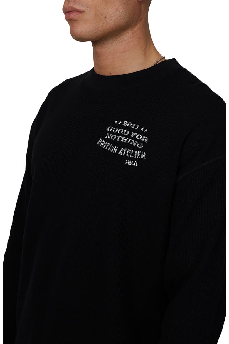 Long Sleeve Icarus T-Shirt, Alternate, color, Black