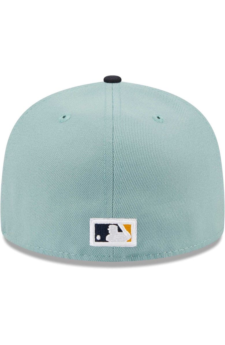 New Era Men's New Era Light Blue/Navy Chicago White Sox Beach Kiss 59FIFTY Fitted Hat, Alternate, color, 