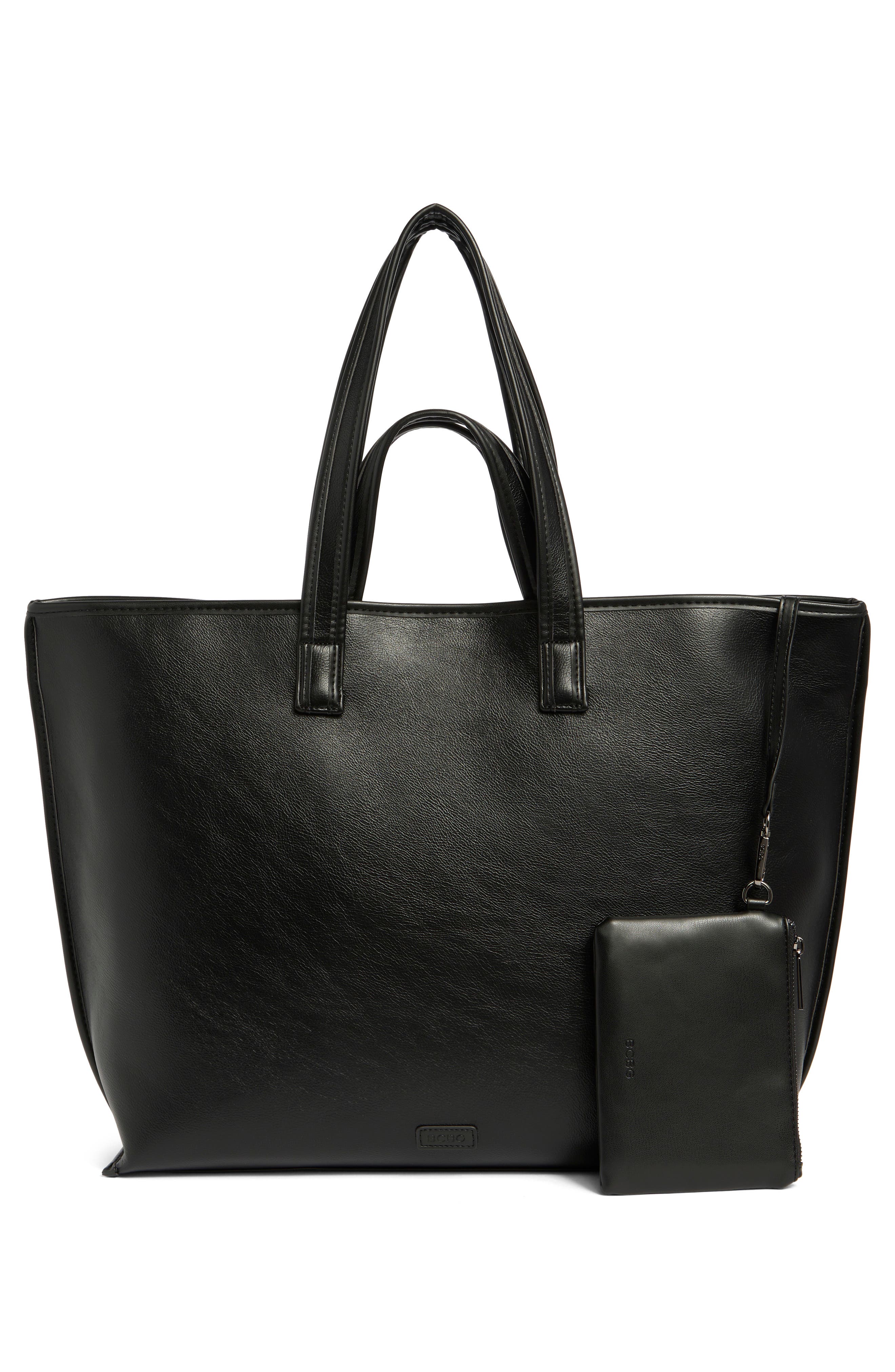 BCBG Double Handle Tote Bag, Alternate, color, 