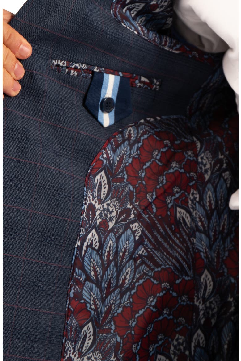 Plaid Sport Coat, Alternate, color, CHARCOAL