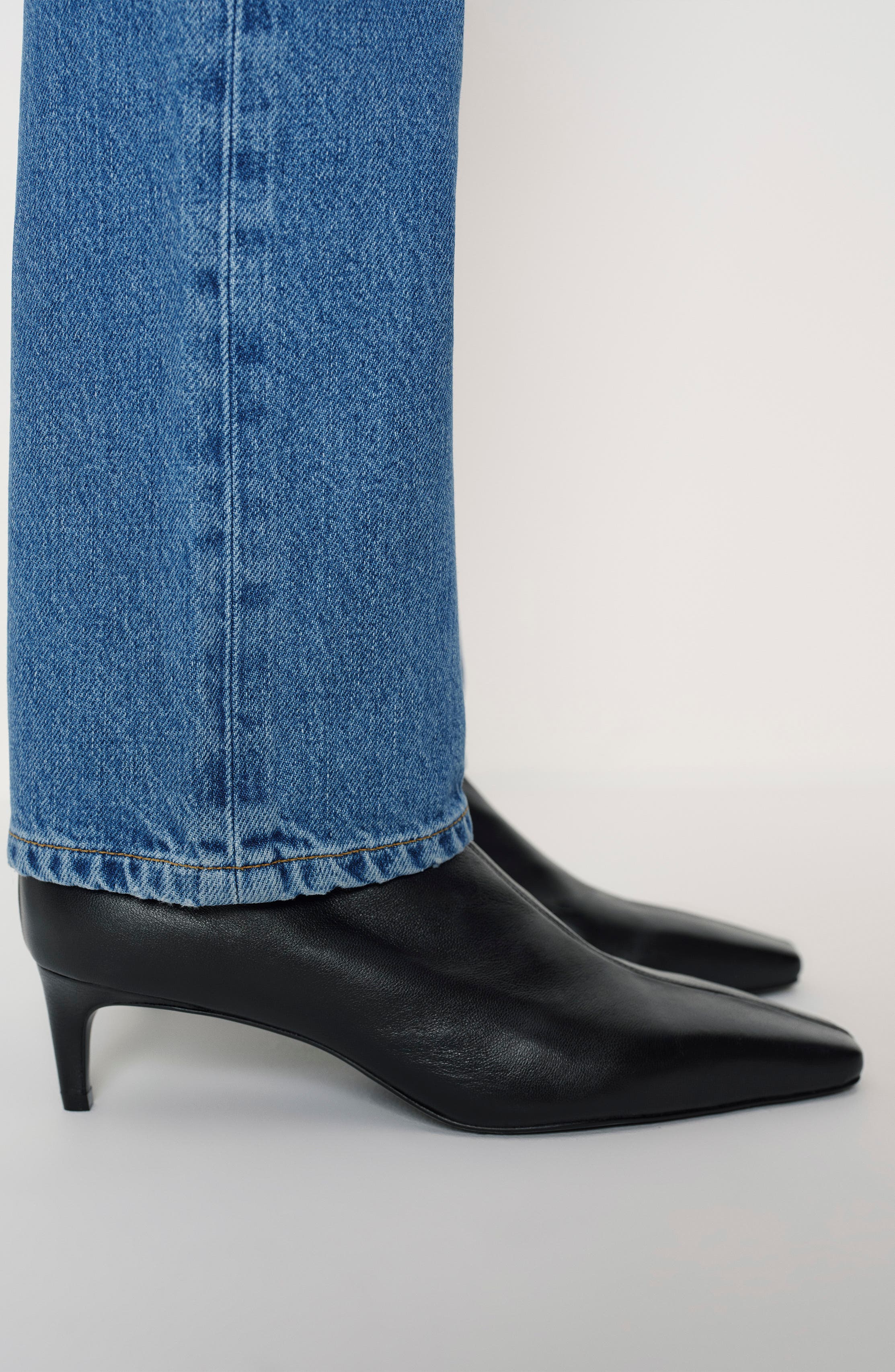 Remy Stretch Leather Ankle Boot, Alternate, color, BLACK STRETCH LEATHER