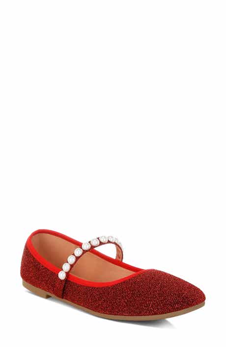 LONDON RAG Corphee Mary Jane Flat