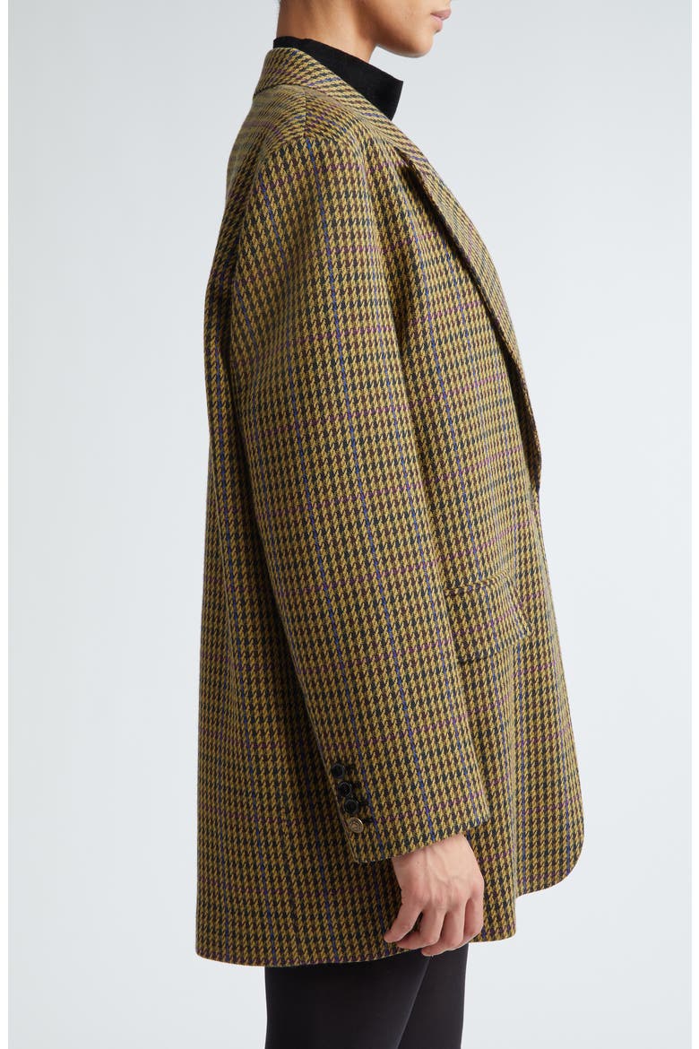 Atlanta Houndstooth Wool Blend Blazer, Alternate, color, BROWN HOUNDSTOOTH