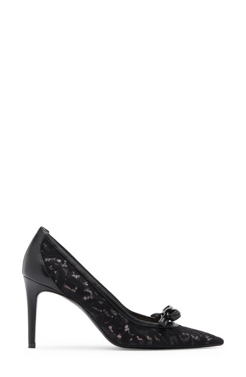 STUART WEITZMAN STUART WEITZMAN FELICITY BOW POINTED TOE PUMP