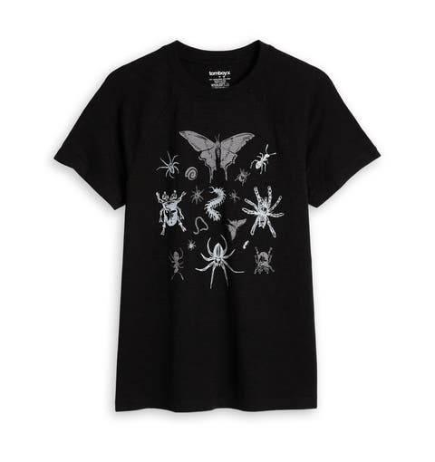 Jersey Slub Raglan Crewneck T-Shirt