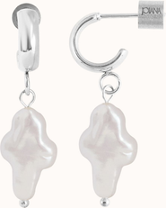Joiana Jewelry Mini Pearl Cross Earrings
