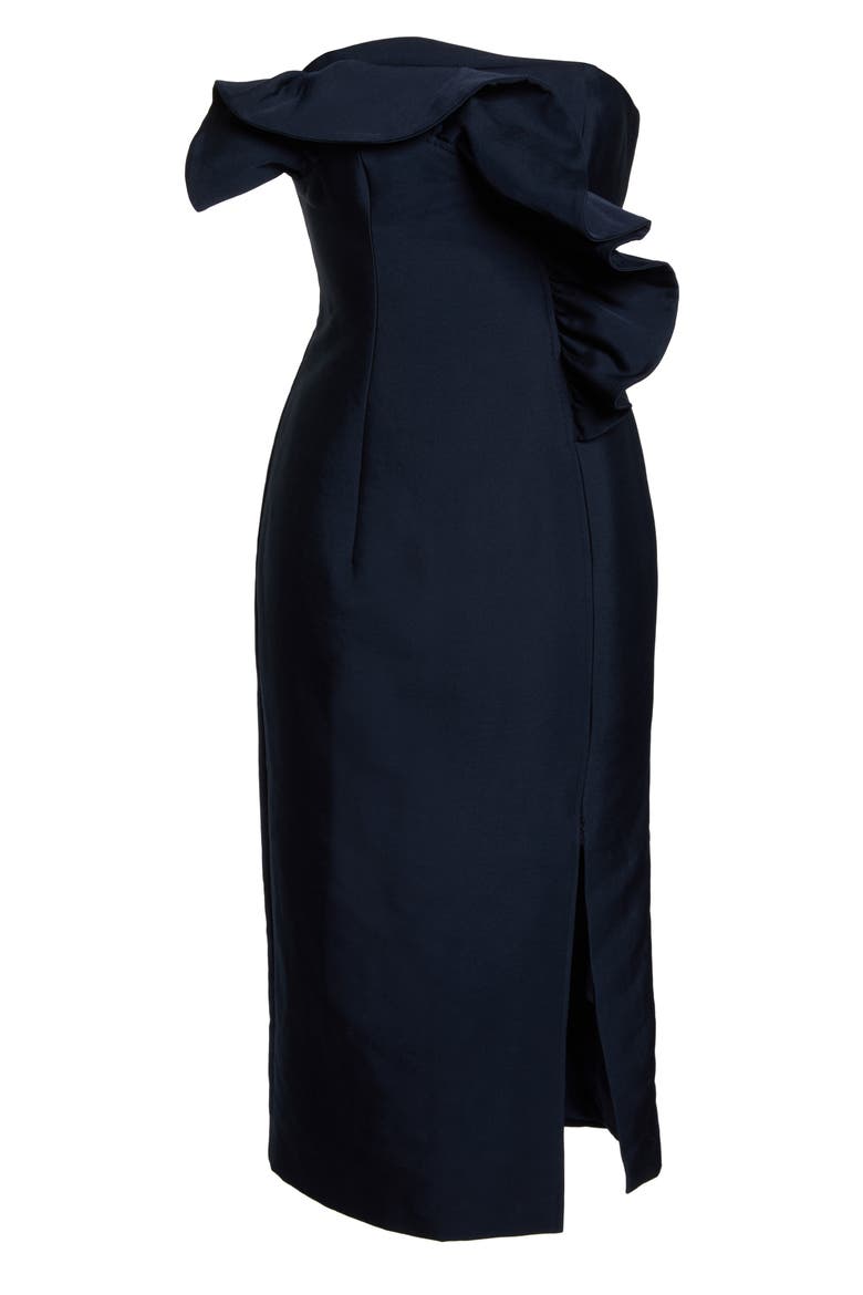 Heart & Soul Midi Dress, Alternate, color, NAVY