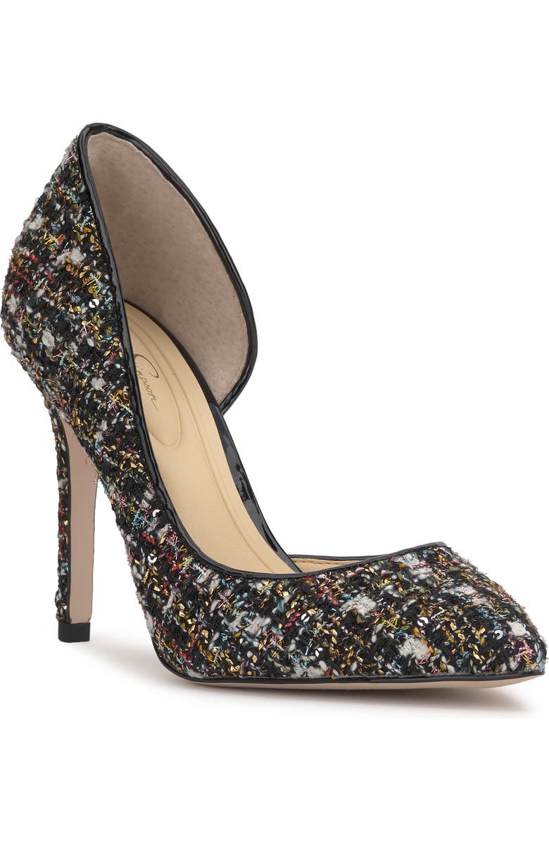 Jessica Simpson Prizma Half d'Orsay Pointed Toe Pump, Main, color,