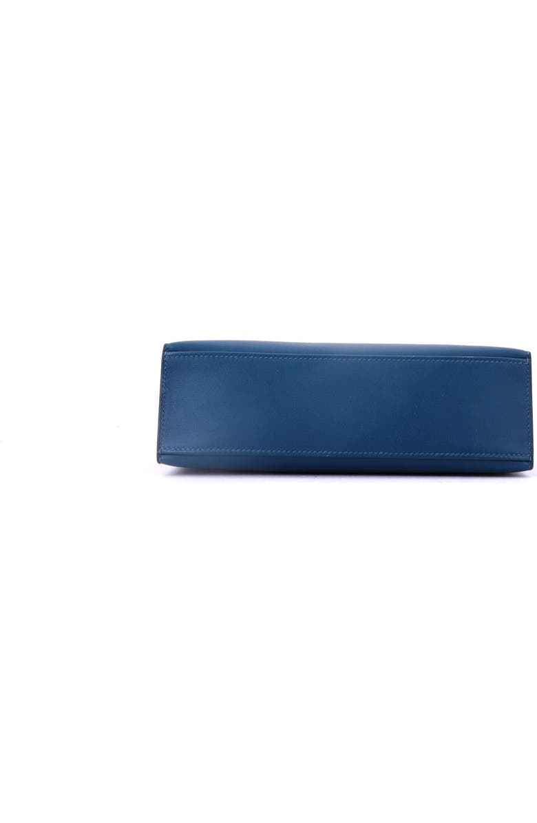 Pre-Owned Hermes Kelly Pochette Swift, Alternate, color, Deep Blue