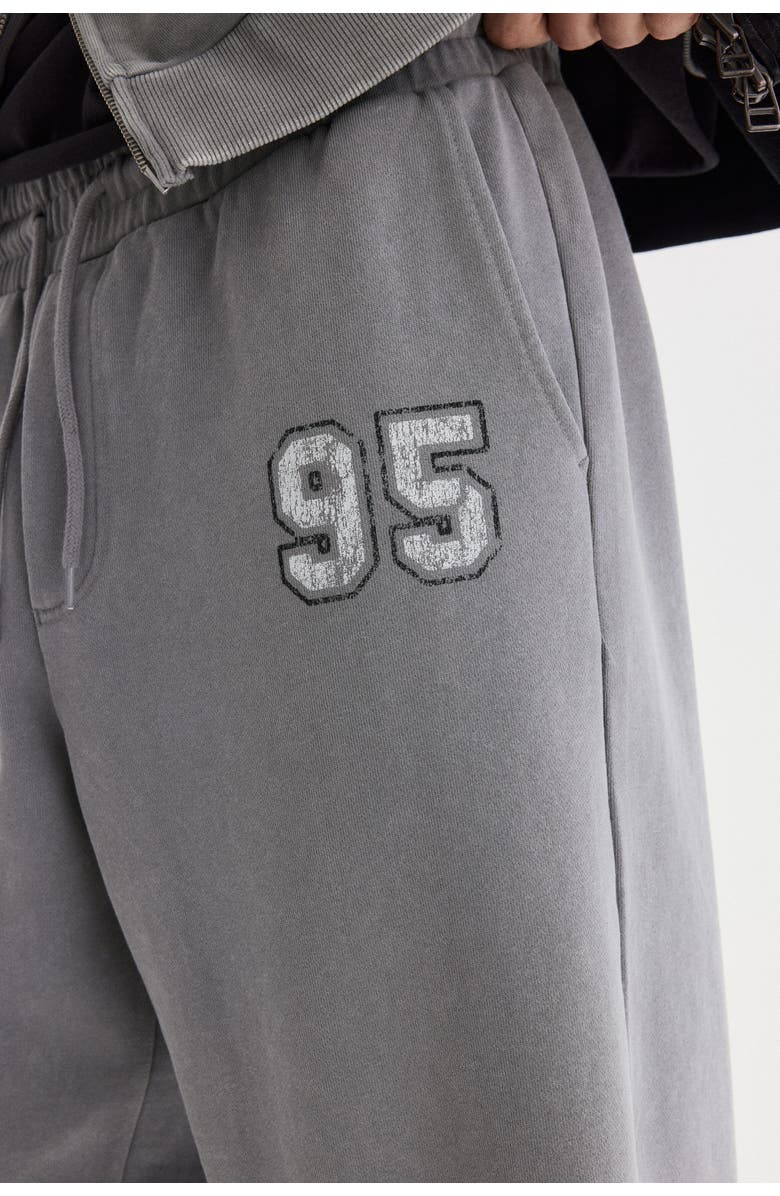 H&M Relaxed-fit sweatpants, Alternate, color, Dusty Gray/95