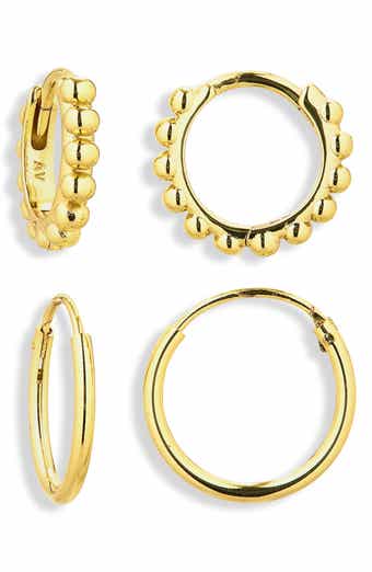 Pack of 2 Assorted Hoop Earrings