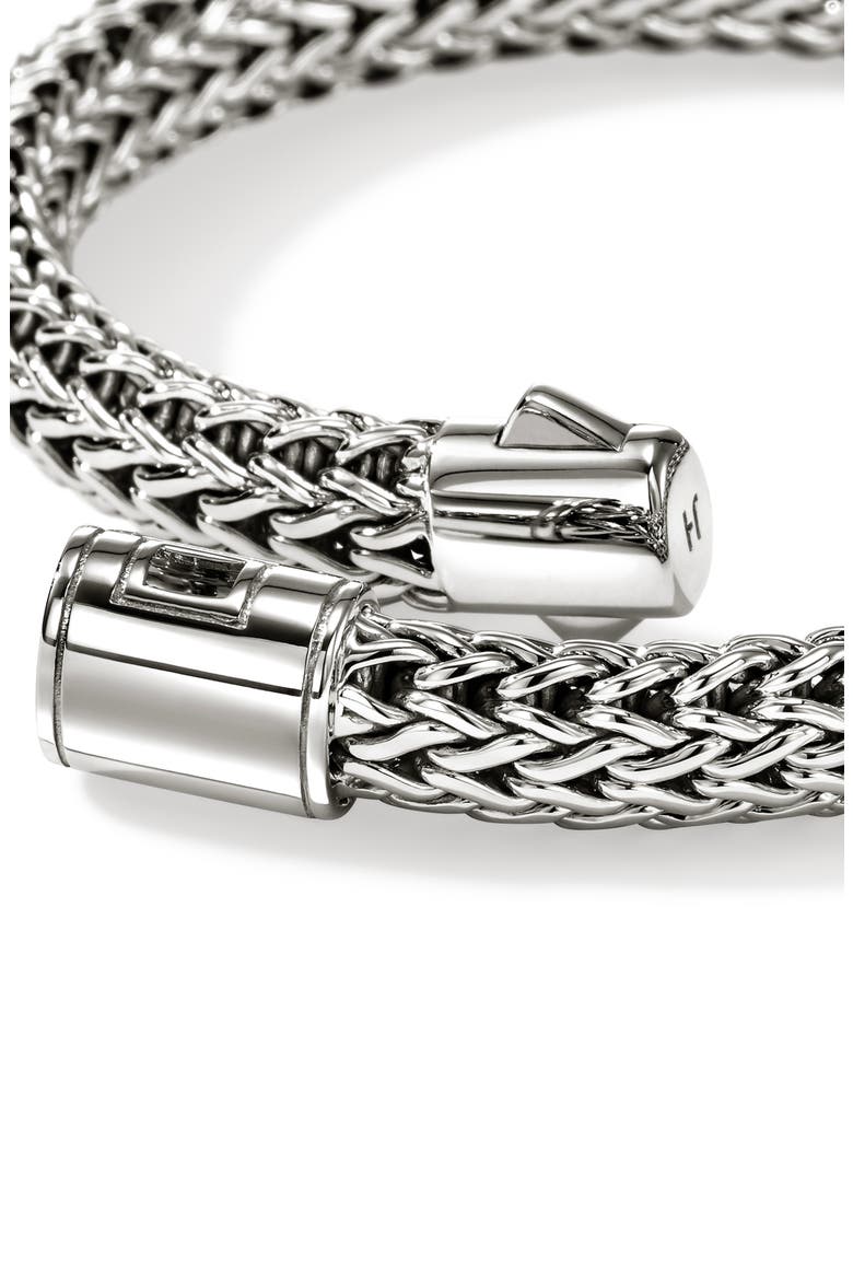 Icon Bracelet, 7.5mm, Alternate, color, SILVER