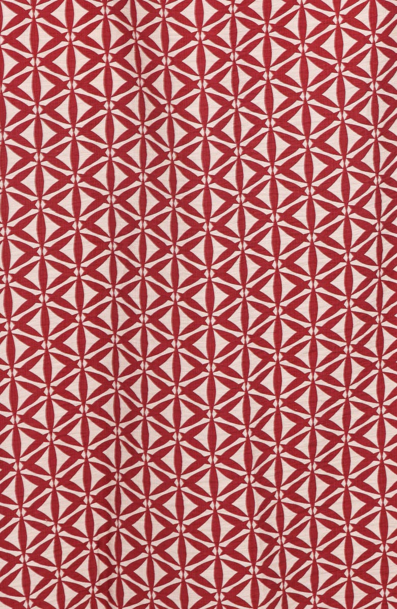 Petal & Pup Ginnee Puff Shoulder Cutout Maxi Dress, Alternate, color, Brown Geo