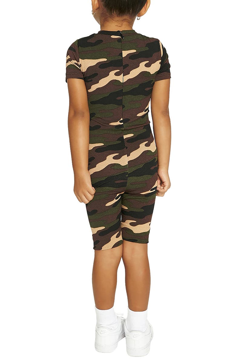 Naked Wardrobe x Mama Malika Kids' Short Sleeve Bodysuit, Alternate, color,