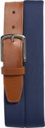 Cole Haan Neoprene & Leather Tip Belt