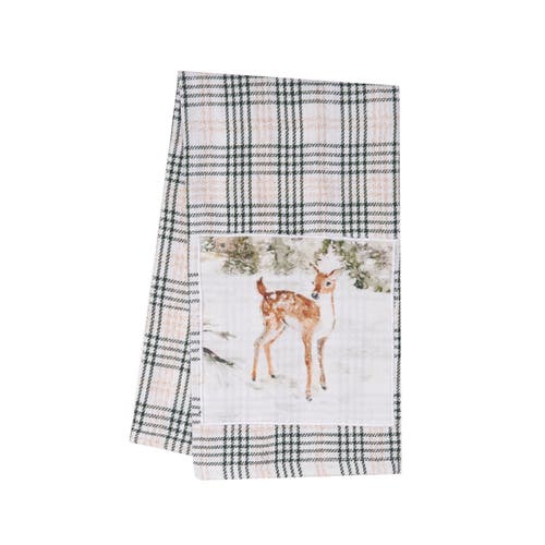 C & F Home C&f Home Woolland Deer Towel In Multi