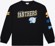 Mitchell & Ness Men's Mitchell & Ness  Black Carolina Panthers Big & Tall Training Camp Long Sleeve T-Shirt