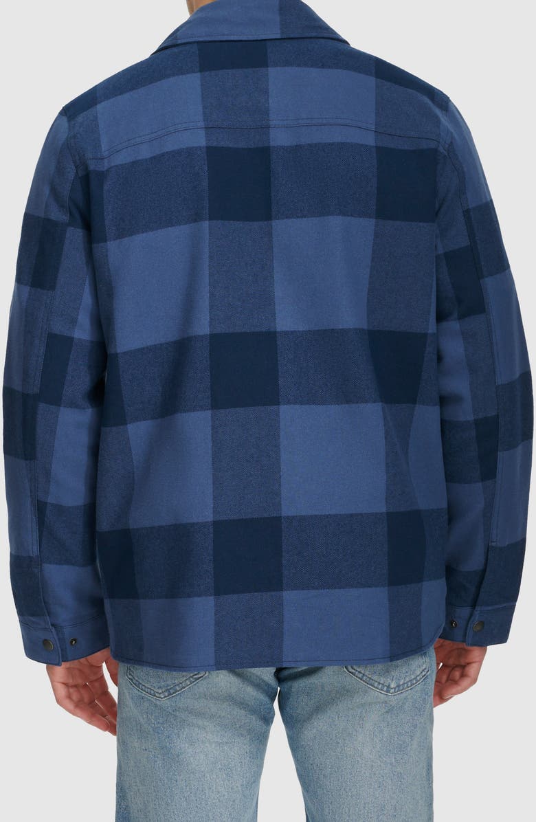 Levi's<sup>®</sup> Buffalo Check Water Resistant Flannel Shirt Jacket, Alternate, color,