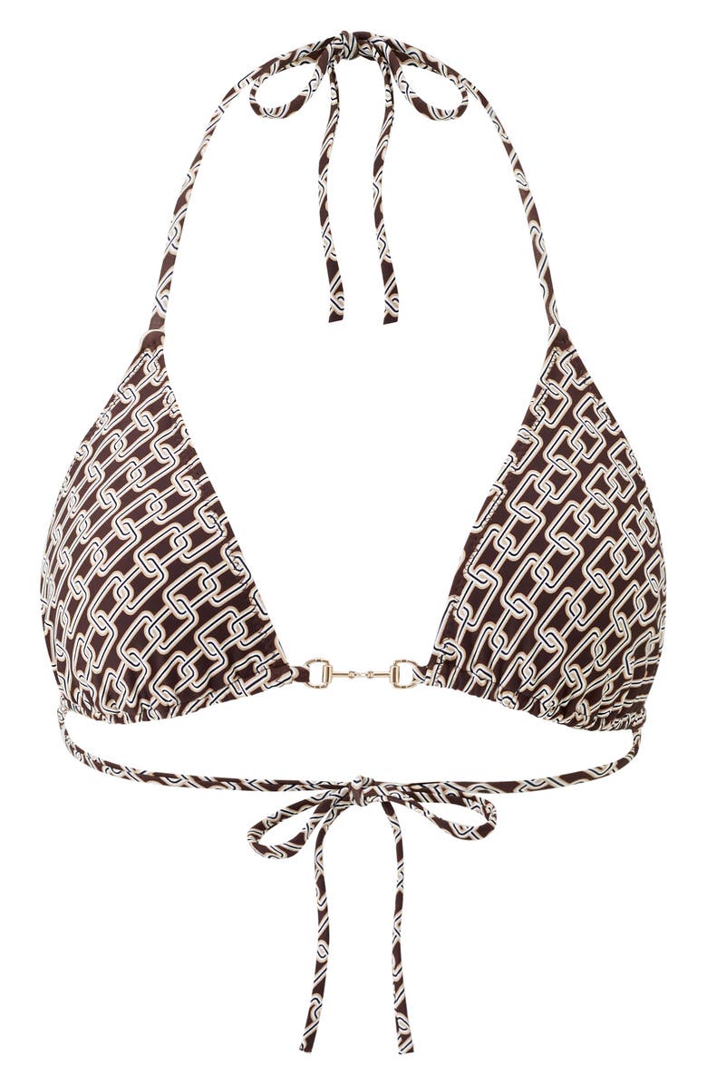 Melissa Odabash Menorca Bikini Top, Alternate, color, Chain