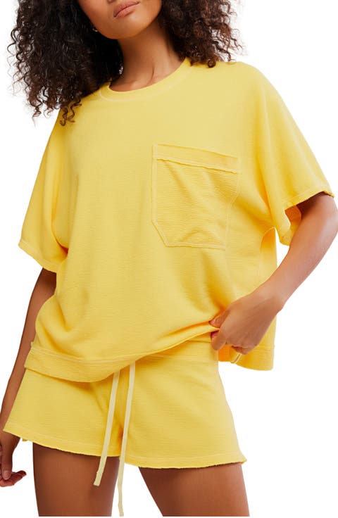 Staycation Oversize Cotton Blend T-Shirt