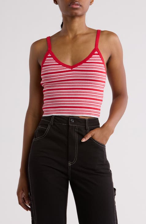 Astrid Stripe Crop Camisole