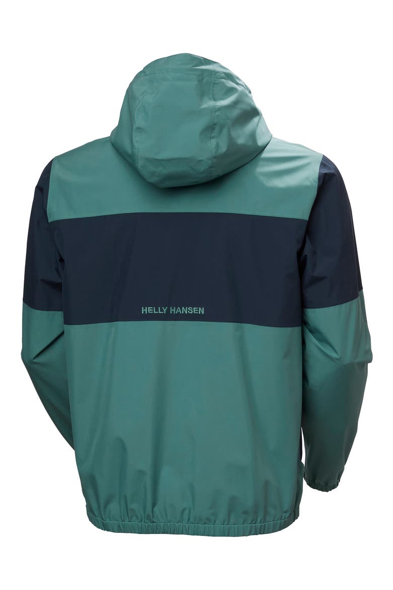 Koster Waterproof Rain Jacket, Alternate, color, OPAL GREEN